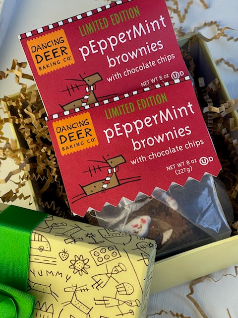 Peppermint Brownie Gift Box